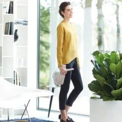 Elho Plunge Gieter 20 - Gieter Voor Binnenaccessoires - Ø 15.0 X H 29.5 Cm - Grijs/Warm Grijs -Buitentuinwinkel 1200x1200 50