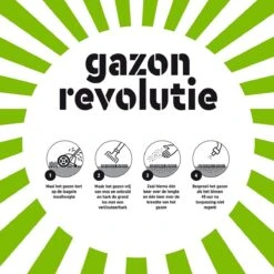 Pokon Gazon Revolutie - 12,5kg - Gazonmest / Graszaad / Bodemverbeteraar - Geschikt Voor 250m² - Binnen 15 Dagen Resultaat -Buitentuinwinkel 1200x1200 745