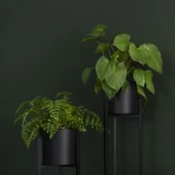 QUVIO Plantenstandaard Inclusief Pot - Staande Plantenbak - Metaal - Plantenbak - Plantenhouders - Planten Zuilen - Voor Buiten - Bloempot - 22 X 22 X 90 Cm - Zwart 11 QUVIO Plantenstandaard Inclusief Pot - Staande Plantenbak - Metaal - Plantenbak - Plantenhouders - Planten Zuilen - Voor Buiten - Bloempot - 22 X 22 X 90 Cm - Zwart -Buitentuinwinkel 1200x1200 801