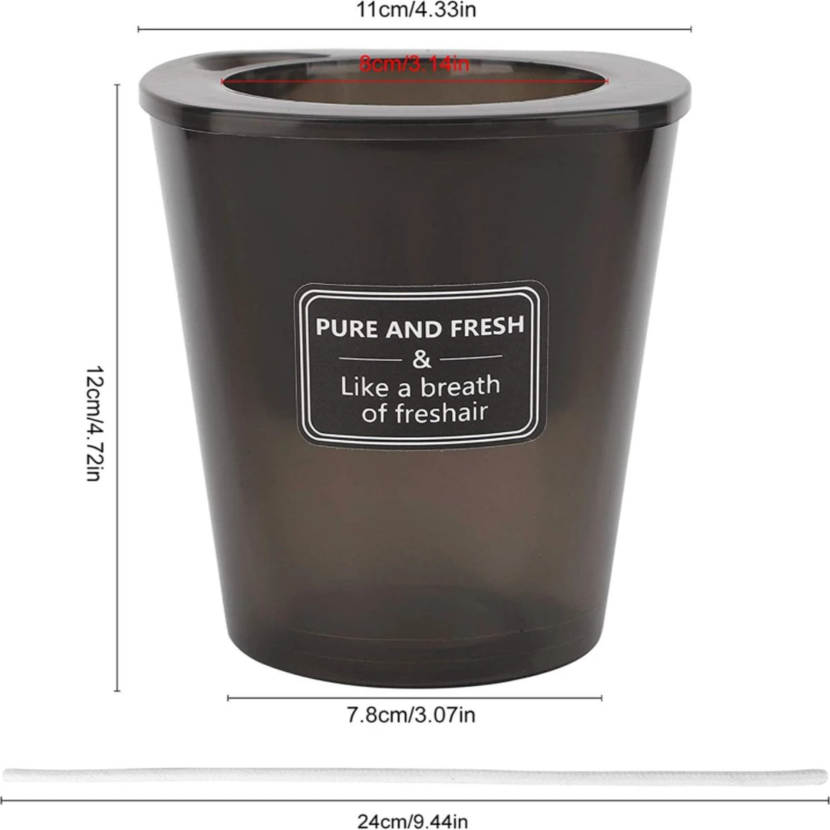 Merkloos Kruidenpot Waterreservoir Verse Kruiden Plantenpot Met Watergeefsysteem Voor Vensterbank Keuken Kruidentuin Binnen Set Van 10 Stuks Zwart 5 Merkloos Kruidenpot Waterreservoir Verse Kruiden Plantenpot Met Watergeefsysteem Voor Vensterbank Keuken Kruidentuin Binnen Set Van 10 Stuks Zwart - Afbeelding 3