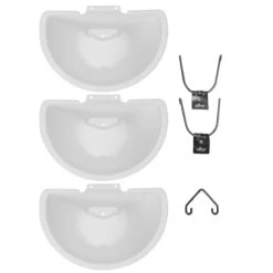 Elho Corsica Vertical Forest 24 - Bloempot Voor Balkonbuiten - Ø 26.7 X H 29.7 Cm - Wit/Wit -Buitentuinwinkel 1200x1200 854