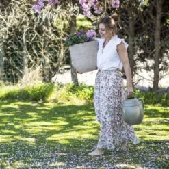 Capi Europe - Bloempot Bol Waste Rib NL - 43x41 - Terrazzo Beige - Voor Binnen En Buiten - KTBR933 -Buitentuinwinkel 1200x1200 917