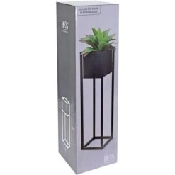 Bloempot - Metaal - Bloemen - Plantenpot - Voor Binnen - Zwart - 70 Cm -Buitentuinwinkel 1200x1200 993