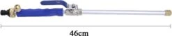 Merkloos Hogedruk-waterjet-Waterspuit-tuinslang | Spuitpistool Aansluiting Op Tuinslang | Hogedruk Waterpistool, Bevestiging Voor Tuinsproeier- Auto Wassen- Terras/tuin Reiniger -Buitentuinwinkel 1200x257