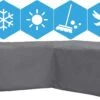 Weersbestendige Beschermhoes Voor Hoekbank | 250/90 X 250/90 X 70 Cm (L-vorm) - Tuinbank / L-Vorm -Waterdicht - Grijs -Buitentuinwinkel 1200x496 2