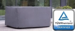 Weersbestendige Beschermhoes Tuinset | 245 X 150 X 95 Cm | Premium | Waterproof | TÜV Rheinland Gecertificeerd | Hoes Voor Tuin | Waterdicht | Solution Dyed (verkleuring Onmogelijk) | Grijs / Antraciet 19 Weersbestendige Beschermhoes Tuinset | 245 X 150 X 95 Cm | Premium | Waterproof | TÜV Rheinland Gecertificeerd | Hoes Voor Tuin | Waterdicht | Solution Dyed (verkleuring Onmogelijk) | Grijs / Antraciet -Buitentuinwinkel 1200x511 5