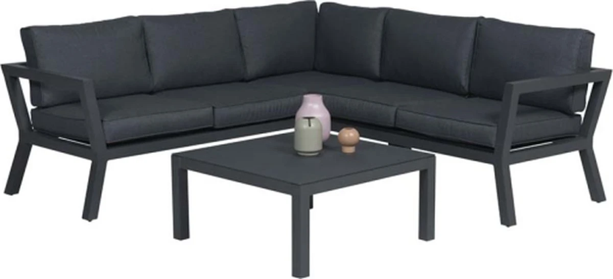 Garden Impressions Colorado Loungeset - Aluminium - Zwart 3 Garden Impressions Colorado Loungeset - Aluminium - Zwart