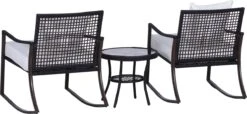 Outsunny Tuinset 7-delig Schommelstoel Set Zitgroep Met Kussens Rotan Bruin 863-030 -Buitentuinwinkel 1200x556 1