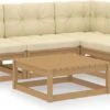 VidaXL 5-delige Loungeset Met Kussens Massief Grenenhout -Buitentuinwinkel 1200x566 2