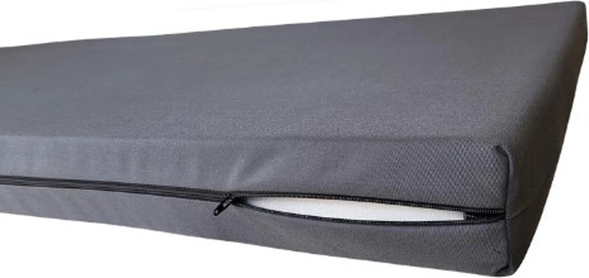 Wood4you - Tuinbank - Ameland - 'Doe Het Zelf' Bouwpakket Steigerhout 152Lx72Hx57D Cm - Incl Kussen 12 Wood4you - Tuinbank - Ameland - 'Doe Het Zelf' Bouwpakket Steigerhout 152Lx72Hx57D Cm - Incl Kussen - Afbeelding 10