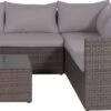 Garden Impressions Montana Loungeset - 4-delig - Bruin -Buitentuinwinkel 1200x581 4