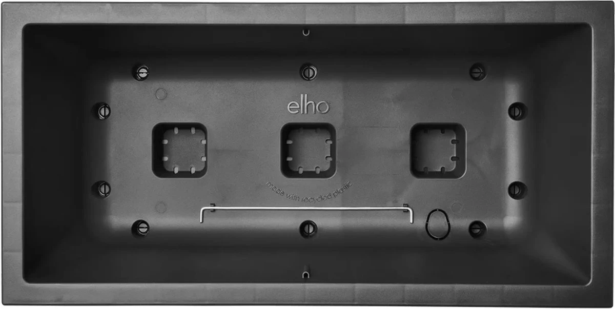 Elho Vivo Next Lang 60 - Bloempot Voor Binnen & Buiten - Ø 59.0 X H 29.2 Cm - Zwart/Living Black 13 Elho Vivo Next Lang 60 - Bloempot Voor Binnen & Buiten - Ø 59.0 X H 29.2 Cm - Zwart/Living Black - Afbeelding 11