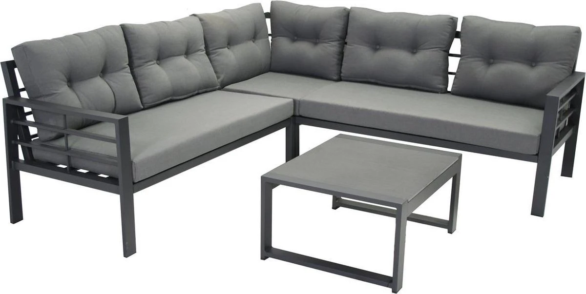 SenS-Line Elba Aluminium Loungeset | Met Koffietafel 12 SenS-Line Elba Aluminium Loungeset | Met Koffietafel - Afbeelding 10