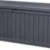 Keter Rockwood Opbergbox - 570L - 155x72,4x64,4cm - Grafiet 1 Keter Rockwood Opbergbox - 570L - 155x72,4x64,4cm - Grafiet -Buitentuinwinkel 1200x623 1