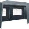 MaxxGarden Partytent - Paviljoen - 3x6m - Incl. Zijwanden - Waterdicht - Antraciet -Buitentuinwinkel 1200x641 6