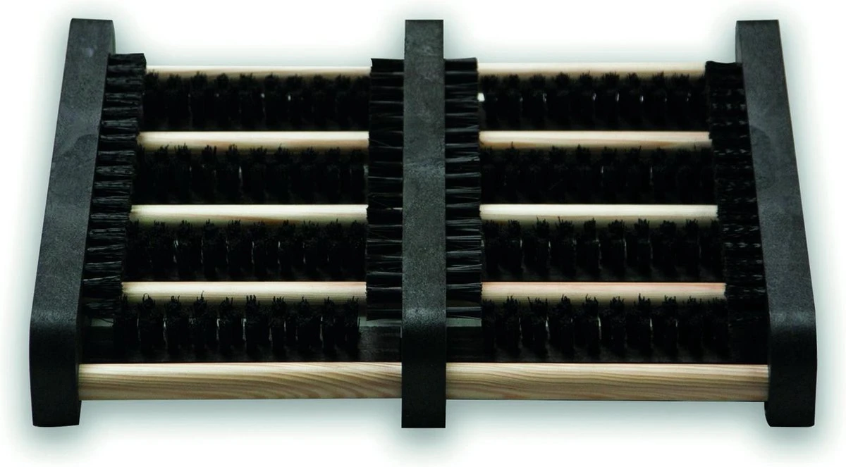 Talen Tools - Voetenveger - Dubbel - Harde Kunststof Borstels 5 Talen Tools - Voetenveger - Dubbel - Harde Kunststof Borstels - Afbeelding 3