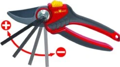 WOLF-Garten Snoeischaar "Premium Plus" RR 4000 - Max. Knipdiameter 22 Mm - Links- En Rechtshandige - Softinleg Handgreep - Snijhoek 30° - Voor Grote Handen - Vervangbare Messen -Buitentuinwinkel 1200x672 3