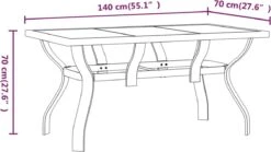 VidaXL 5-delige Tuinset Grijs En Zwart 12 VidaXL 5-delige Tuinset Grijs En Zwart -Buitentuinwinkel 1200x675 65