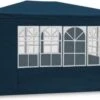 MaxxGarden Partytent Feesttent Paviljoen - 300 X 400 X 250 Cm - Zijwanden - Blauw -Buitentuinwinkel 1200x676 9