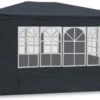 MaxxGarden Partytent - Paviljoen - 3x4m - Incl. Zijwanden - Waterdicht - Antraciet -Buitentuinwinkel 1200x679 4