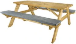 Goedkopepicknicktafels.nl | 180cm Lange Picknicktafel | Tuintafel 6 Persoons | De Luxe 180cm Lang | Geïmpregneerd Grenen Hout! -Buitentuinwinkel 1200x689 5