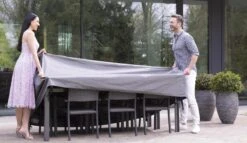 Weersbestendige Beschermhoes Tuinset | 245 X 150 X 95 Cm | Premium | Waterproof | TÜV Rheinland Gecertificeerd | Hoes Voor Tuin | Waterdicht | Solution Dyed (verkleuring Onmogelijk) | Grijs / Antraciet 17 Weersbestendige Beschermhoes Tuinset | 245 X 150 X 95 Cm | Premium | Waterproof | TÜV Rheinland Gecertificeerd | Hoes Voor Tuin | Waterdicht | Solution Dyed (verkleuring Onmogelijk) | Grijs / Antraciet -Buitentuinwinkel 1200x696 6