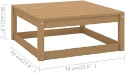 VidaXL 5-delige Loungeset Met Kussens Massief Grenenhout -Buitentuinwinkel 1200x700