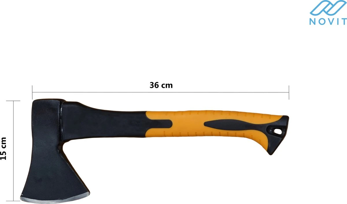 Novit Bijl - Hanbijl Met Fiberglass Steel 1kg 9 Novit Bijl - Hanbijl Met Fiberglass Steel 1kg - Afbeelding 7