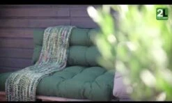 2L Home & Garden Rugkussen Metro Olijf - 60 X 40cm -Buitentuinwinkel 1200x720 7