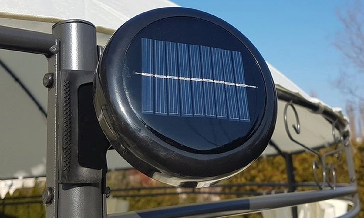 El Jardin - Partytent - 4x3 - Waterdicht Dak - Wanden - Solar - Antraciet Paviljoen 5 El Jardin - Partytent - 4x3 - Waterdicht Dak - Wanden - Solar - Antraciet Paviljoen - Afbeelding 3