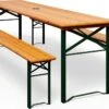 Casaria Tuinset Hout – 2 Banken 1Tafel Inklapbaar - 170x46x75cm -Buitentuinwinkel 1200x724 10