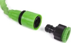 Benson - Tuinslang - Fexibel - 10 Meter - Tuinslang Met Koppeling - Spuitpistool - Groen -Buitentuinwinkel 1200x728 2