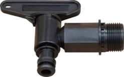 Luxe Voordeelset 100L Antraciet Rainsaver Regenton + Kraan + Voet + Vulautomaat| Muurmodel -Buitentuinwinkel 1200x741 2