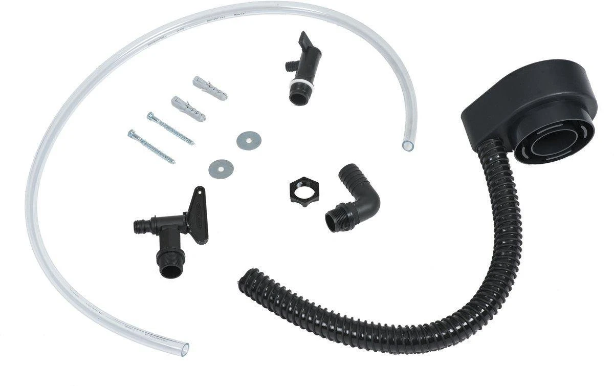 Garden Muurtank Regenton Zwart 320l - ThuisTuinieren.nl 4 Garden Muurtank Regenton Zwart 320l - ThuisTuinieren.nl - Afbeelding 2