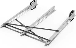 Merkloos Monzana Zaagbok - Metaal Opvouwbaar 83x81x88cm - Zilver -Buitentuinwinkel 1200x764 1