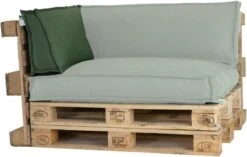 2L Home & Garden Rugkussen Metro Lounge Olijf - 60 X 40cm -Buitentuinwinkel 1200x765 2