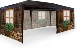 Casaria Apres-Ski Hut Party Tent - 18m² - 3x6m Met 6 Zijpanelen -Buitentuinwinkel 1200x778 9