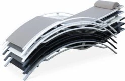 Alice's Garden Louisa Ligstoelen - Aluminium/Textileen - 1,67 M - Antraciet/Grijs 11 Alice's Garden Louisa Ligstoelen - Aluminium/Textileen - 1,67 M - Antraciet/Grijs -Buitentuinwinkel 1200x780 5