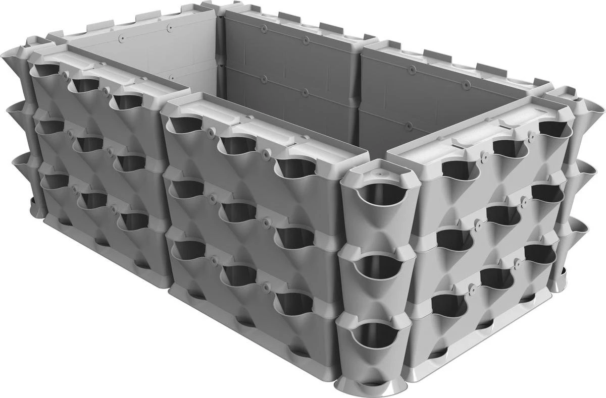 Minigarden Vertical Verticale Tuin - Wit 7 Minigarden Vertical Verticale Tuin - Wit - Afbeelding 5