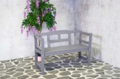 SenS-Line Friesen Tuinbank - Hout - Grijs -Buitentuinwinkel 1200x790 8