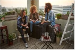 Keter Rockwood Opbergbox - 570L - 155x72.4x64.4cm - Grafiet -Buitentuinwinkel 1200x798 44