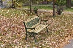 LIFA GARDEN Tuinbank Voor 2 Kinderen | Kinderbank Van Onbewerkt Hout En Ijzer | Nostalgische Tuinbank Met Jungle Afbeelding In De Rugleuning | Tuinbank Om Te Beitsen | 82 X 39 X 50 Cm -Buitentuinwinkel 1200x799 277