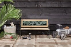 LIFA GARDEN Tuinbank Voor 2 Kinderen | Kinderbank Van Onbewerkt Hout En Ijzer | Nostalgische Tuinbank Met Jungle Afbeelding In De Rugleuning | Tuinbank Om Te Beitsen | 82 X 39 X 50 Cm -Buitentuinwinkel 1200x799 278