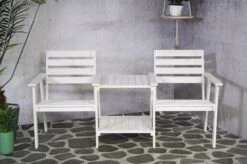 Tuinbank - Romeo Tete A Tete - Wit - 170cm 13 Tuinbank - Romeo Tete A Tete - Wit - 170cm -Buitentuinwinkel 1200x799 290
