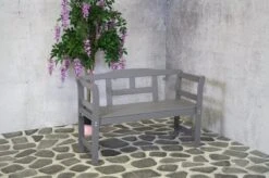 SenS-Line Friesen Tuinbank - Hout - Grijs -Buitentuinwinkel 1200x799 300