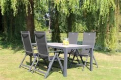 Hartman Aruba Aluminium Tuinstoel - Antraciet Verstelbaar -Buitentuinwinkel 1200x799 314