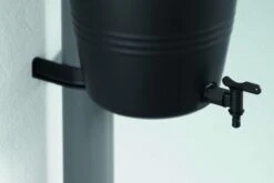 Elho Green Basics Rain Catcher 33 - Regenton Voor Balkonbuiten - Ø 33.5 X H 73.5 Cm - Zwart/Living Black -Buitentuinwinkel 1200x800 117