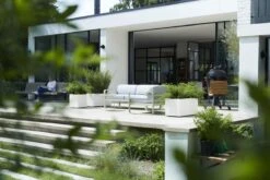 Elho Vivo Structure Finish Lang 90 - Plantenbak Voor Binnen & Buiten - Ø 88 X H 41 - Wit -Buitentuinwinkel 1200x800 125