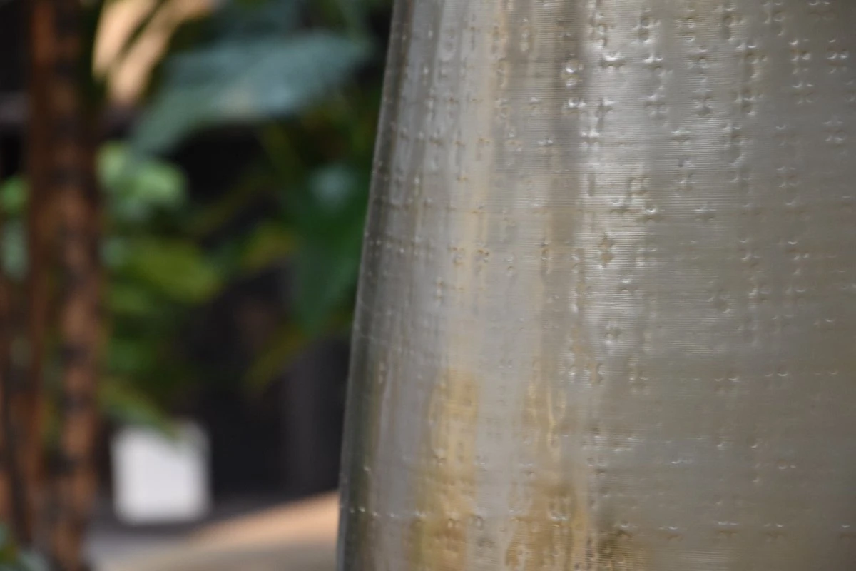 Merkloos Bloempot Karakter Goud - L 7 Merkloos Bloempot Karakter Goud - L - Afbeelding 5