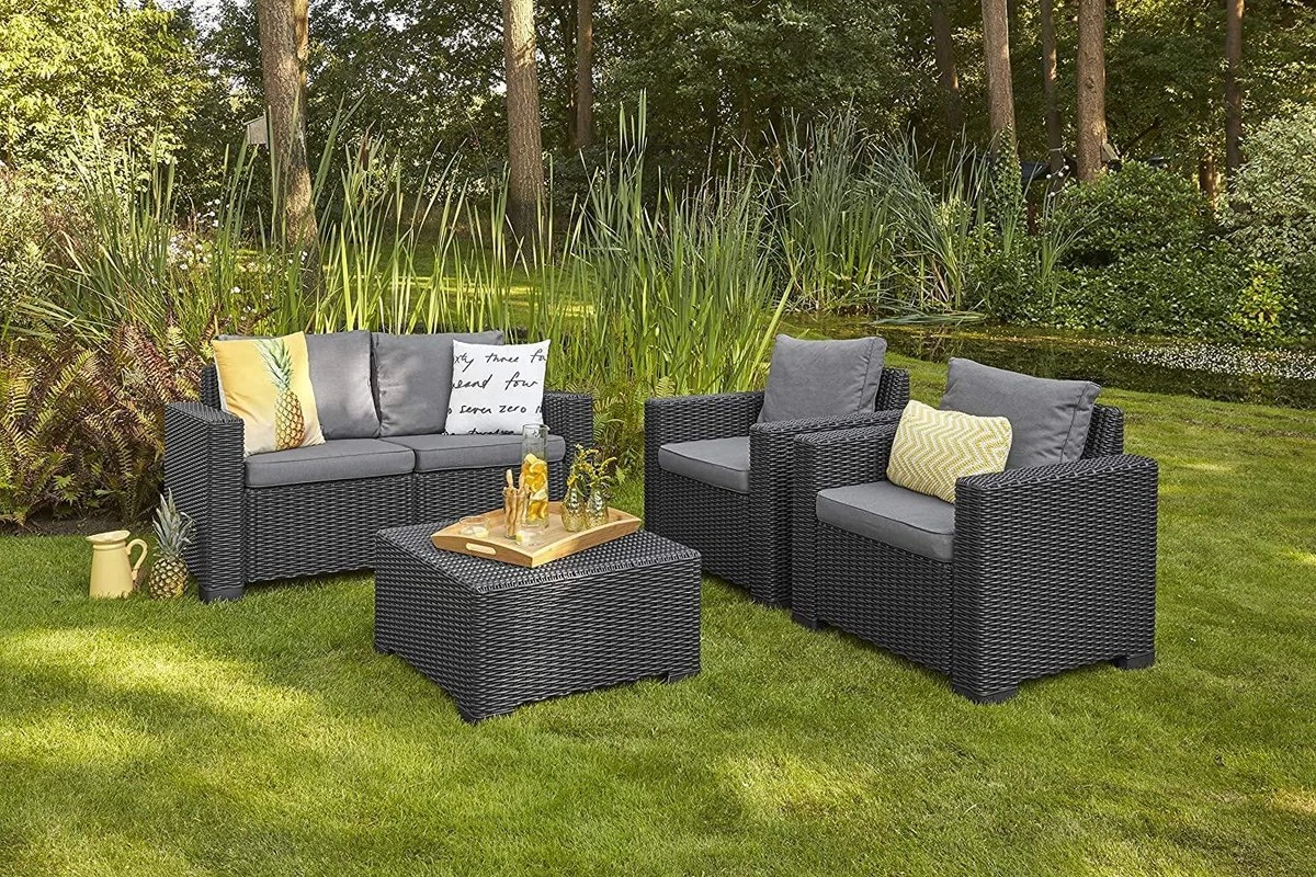 Allibert Tuinstoel California (231561) - Set Van 2 Stoelen 5 Allibert Tuinstoel California (231561) - Set Van 2 Stoelen - Afbeelding 4